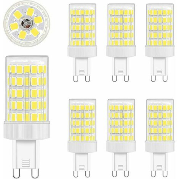 G9 LED-pære, koldt hvidt, 10W G9 LED-pære 6000K