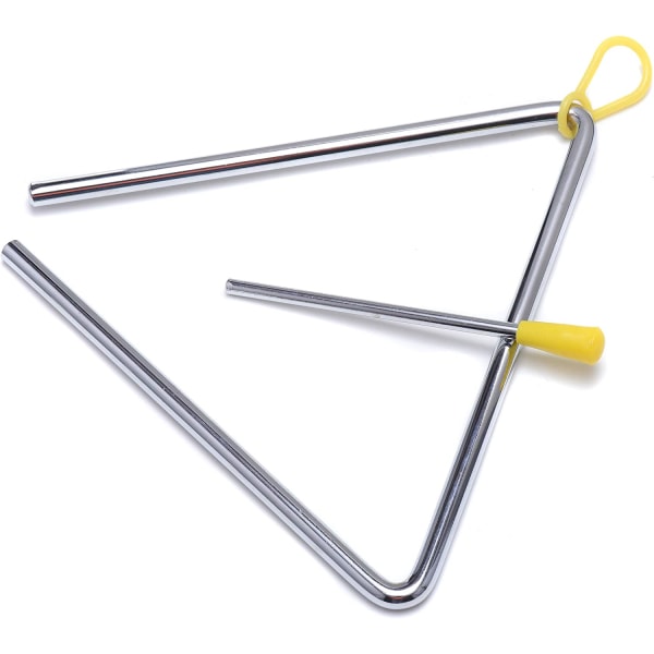 Instrument de percussion triangulaire ja acier musical 7 pouc