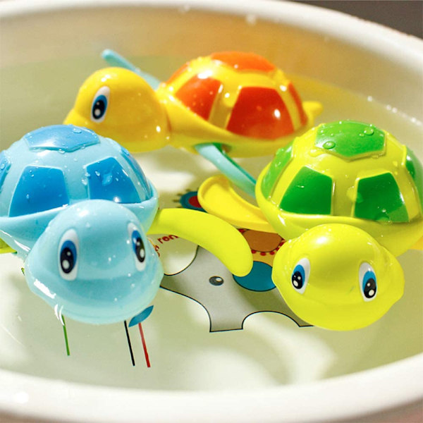 VCOSTORE Skildpadde Badespil til Småbørn, 3 Stykker