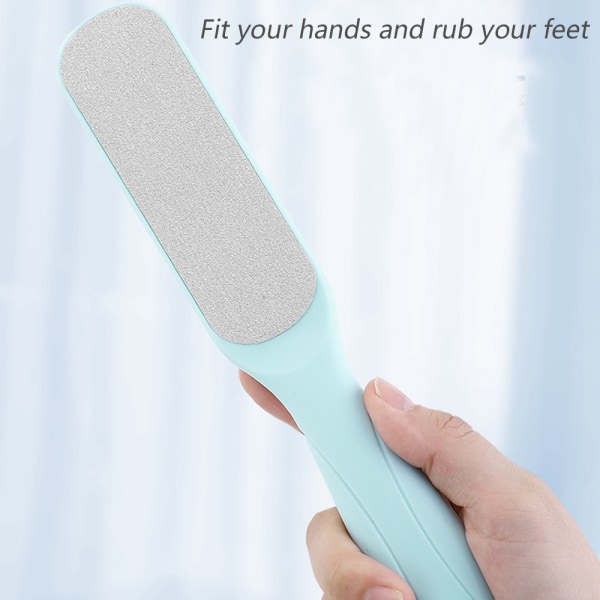 Dobbeltsidig multidireksjonal fotfil Callus Remover -