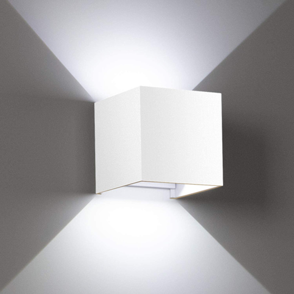 LED indendørs væglampe 12W LED væglampe 6000K Vandtæt IP65 A