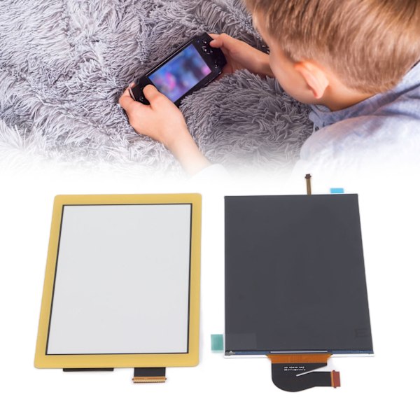 Ersättning LCD-skärm för Switch Lite Hållbar ersättning LCD-skärm panel reparationsdelar för Switch LiteGul