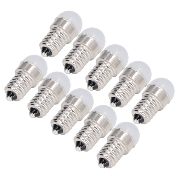 10 kpl E14-polttimoa, energiansäästöinen lämmin valkoinen valo LED-pienet polttimot kattovalaisimeen seinävalaisimeen 500lm 1,5W 24V