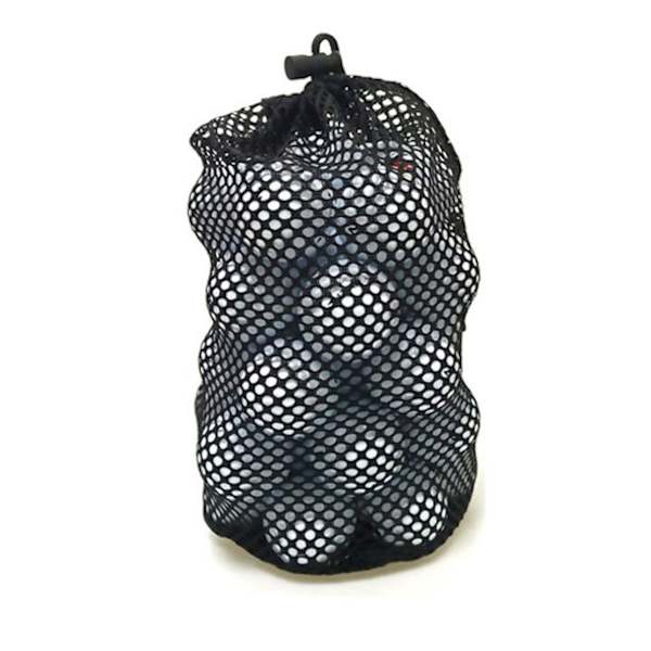 Nylon Mesh Net Bag Golf Tennis Balls Carrying Drawstring Storage