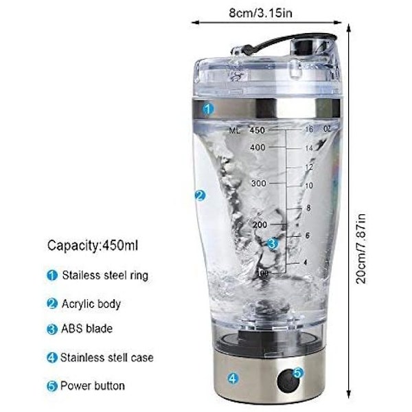 Elektrisk Protein Shaker Protein Shaker Mixer Protein Shaker