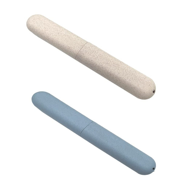 2 kappaletta hammasharjakotelo, hammasharjarasia, hammasharjan pään suojakotelo, hammasharjasäiliö, kannettava hammasharjakotelo, sopii matkustamiseen,
