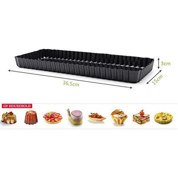 14 tommer bølgepap toastboksform, stor pladekageform