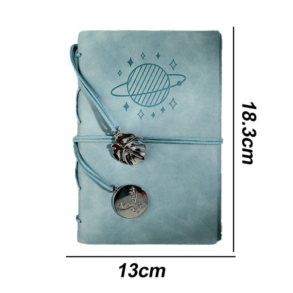 Journal Notebook, Dagbok Skissbok Gåvor, Kraftpapper inuti