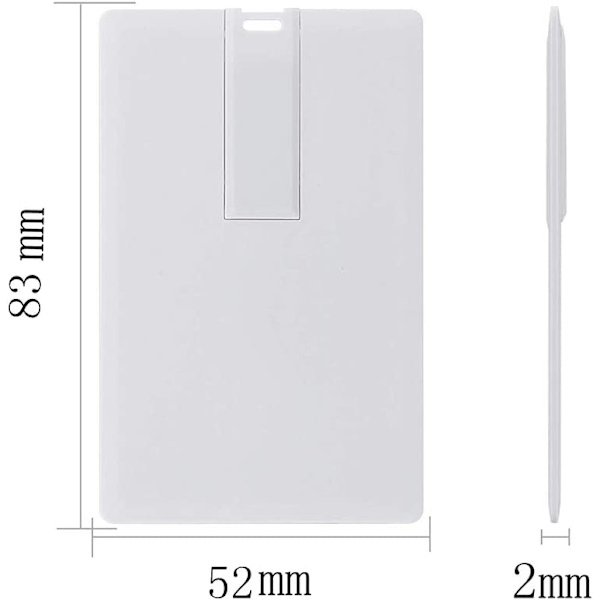 16/32GB Kreditkort - USB-minne USB-minne - USB-minne