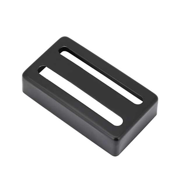 To-roms Metall Gitar Pick-up Etui Messing Humbucker Deksel for Elektriske Gitarer Svart