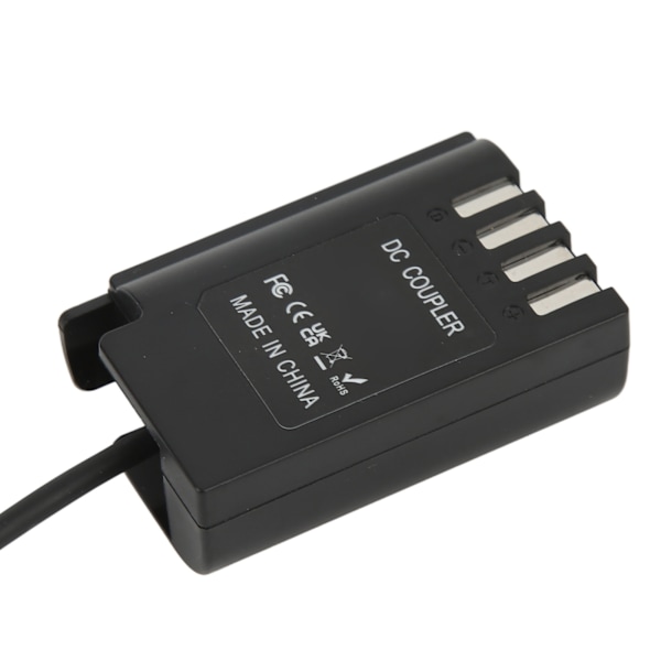 DMW DCC17 DC-kobler Type C til DMW BLK22 Dummy-batteri Strømadapter Understøtter QC PD til Lumix S5 DCS5 DCS5K GH5M2 GH6 Digitalkamera