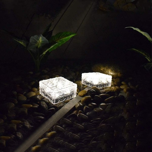 Solar Lights - Solar Ice Cube Lights Maisemapolku Vedenpitävä L
