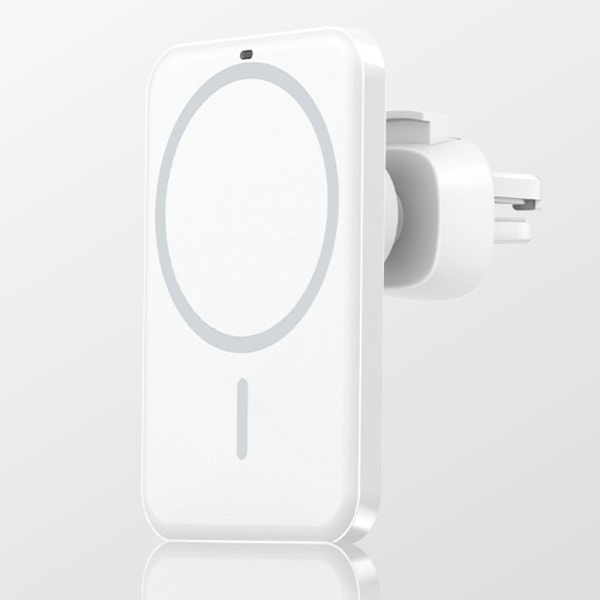 Magnetisk trådløs biltelefonlader for iPhone 12/13 Justerbar