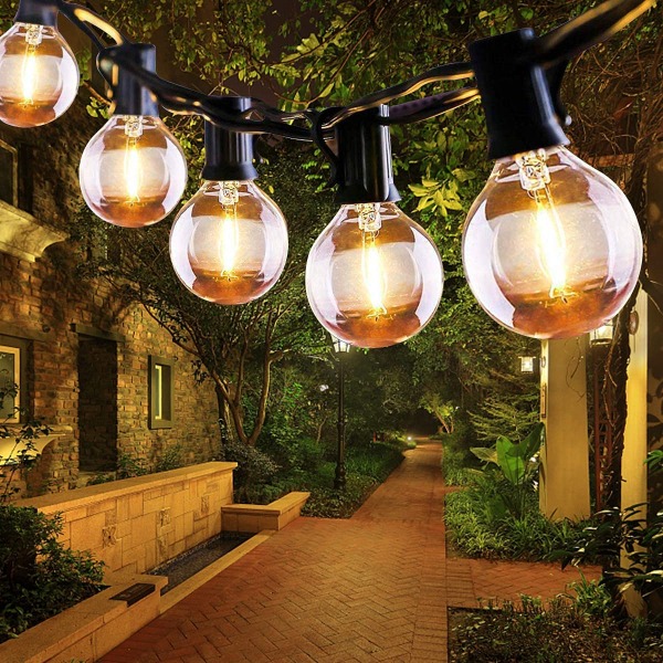 Utomhus LED String Lights, Trädgård String Lights Outdoor Indoor L 7,8m
