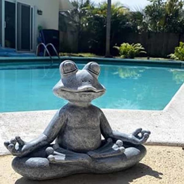 1 stk. Havemeditationspynt til haven, sjovt pynt
