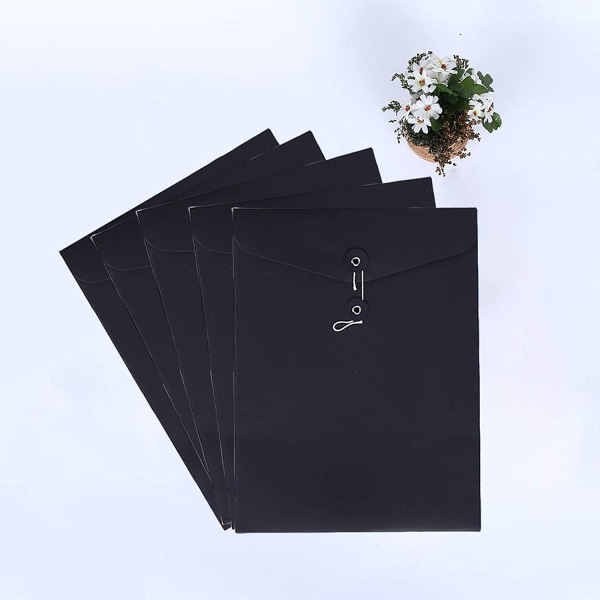 Kraft String File Folder Filing Envelope Project File Jacket