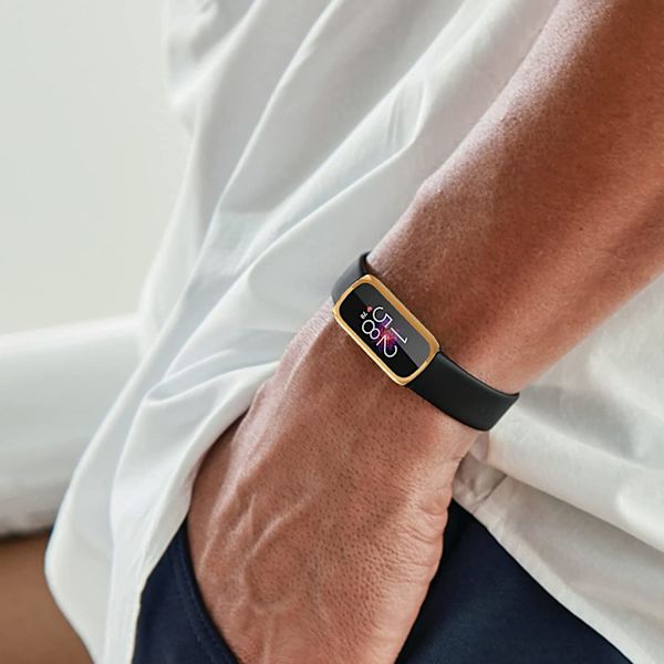 [2-pakkaus] kotelo Fitbit Luxe -laitteelle, lisävaruste täydellä suojauksella