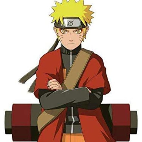 Naruto pannband med metallpläterad Leaf Village pannband