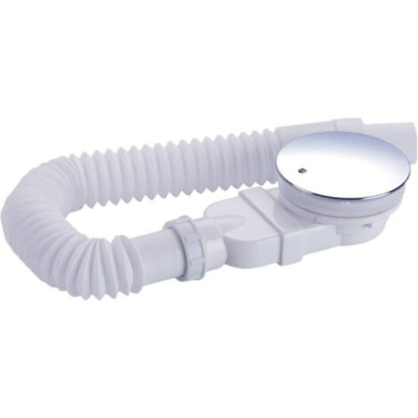 Ekstra flat dusjrenne 90 mm - Avløpshullsett for dusjbrett,
