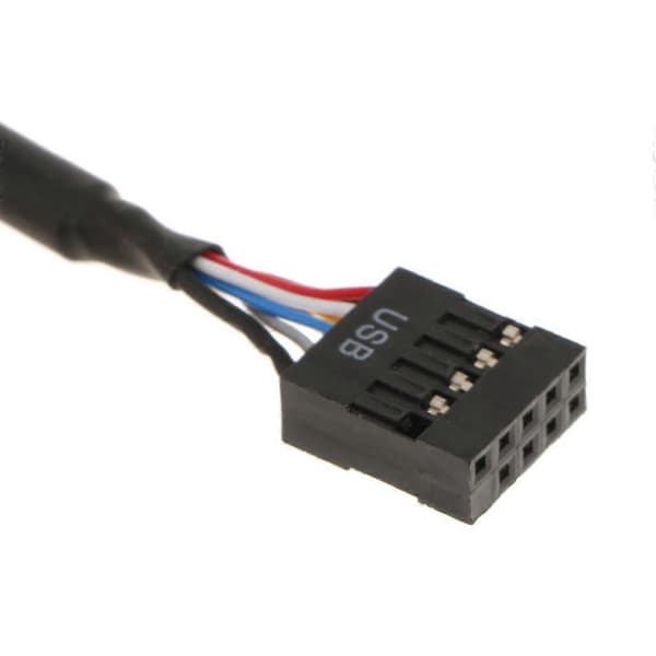 USB 3.0 20-pin til USB 2.0 Bundkort 9-pin Intern Kabel Adapter Stik[TT]