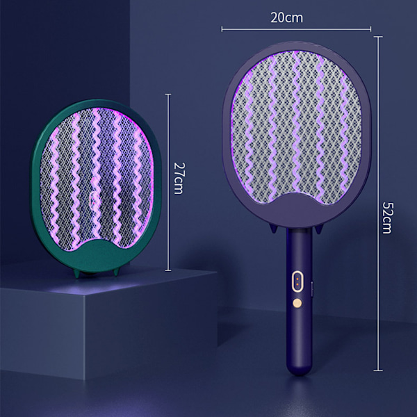 3000V Elektrisk Myggdødare og UV Mygglampe 3 i 1