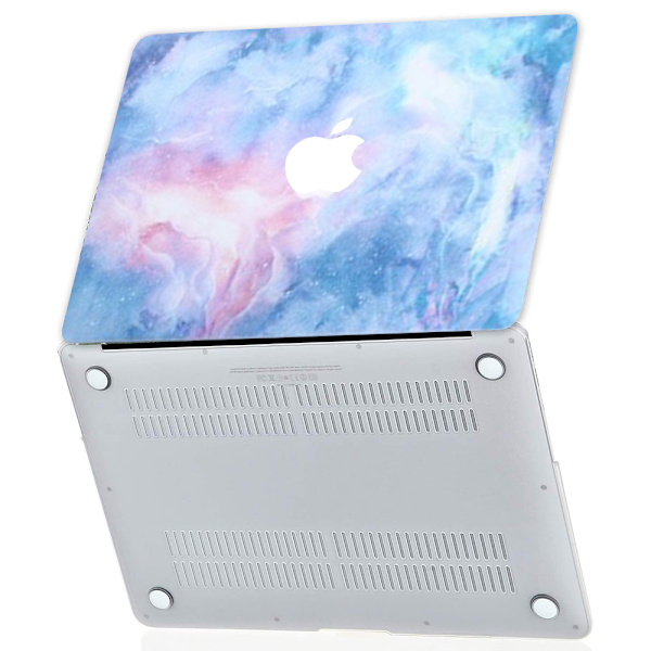 MacBook Air 12 Retina -kuviollinen kova kotelo ja näppäimistön tarrat