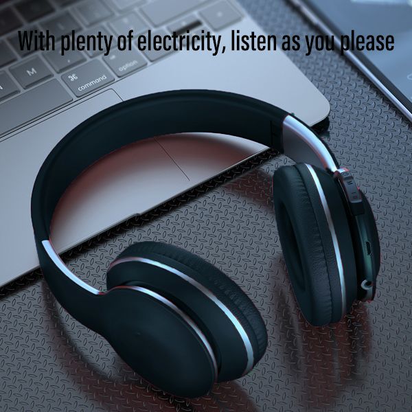 Langattomat Bluetooth 5.0 -kuulokkeet, melunvaimennus, over-ear-stereokuulokkeet