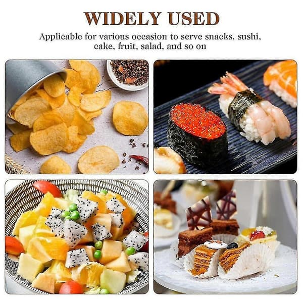 150 stk. engangs sushibåde, forretsfade, træmadbakker, træmiddagsfade, sushi og sa p
