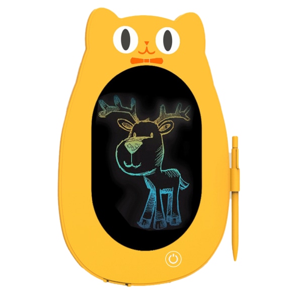Söt tecknad ritplatta för barnleksakspresent, LCD-skrivande