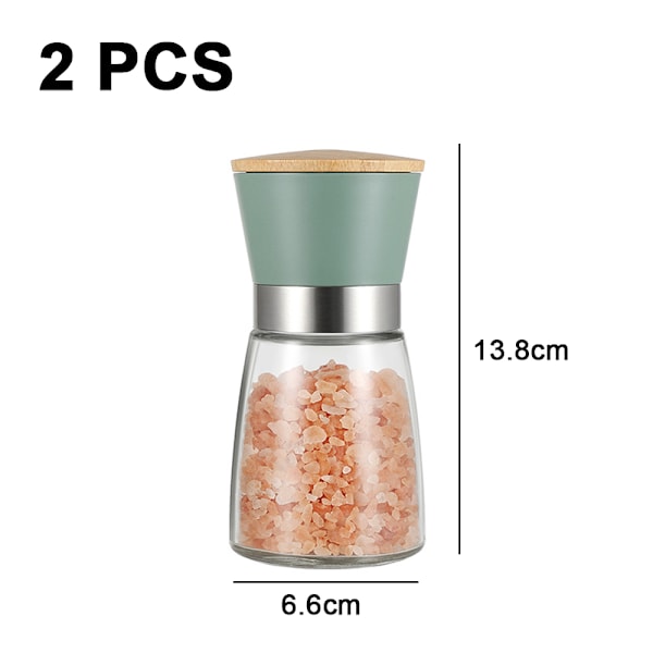 Salt och pepparkvarnar påfyllningsbara pepparkvarnsset
