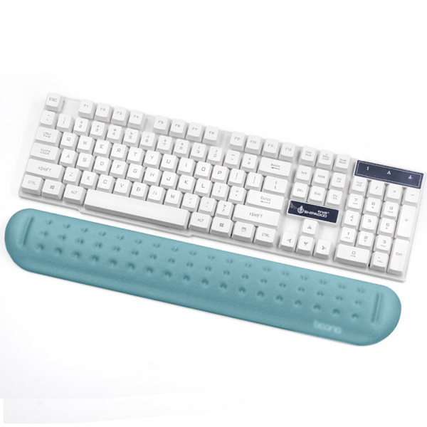 1 sæt Memory Foam Musetastatur Håndledsstøttepude