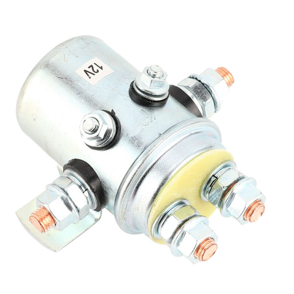 12V 200A Relébryter Vindespolekontakt Solenoid Normalt Åpne Kontakter Universal for ATV UTV