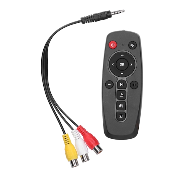 Mini Hushållsprojektor Portabel LED Hemmabio Videospelare Barnteater T300 100240V (Svart Vit AU-kontakt)