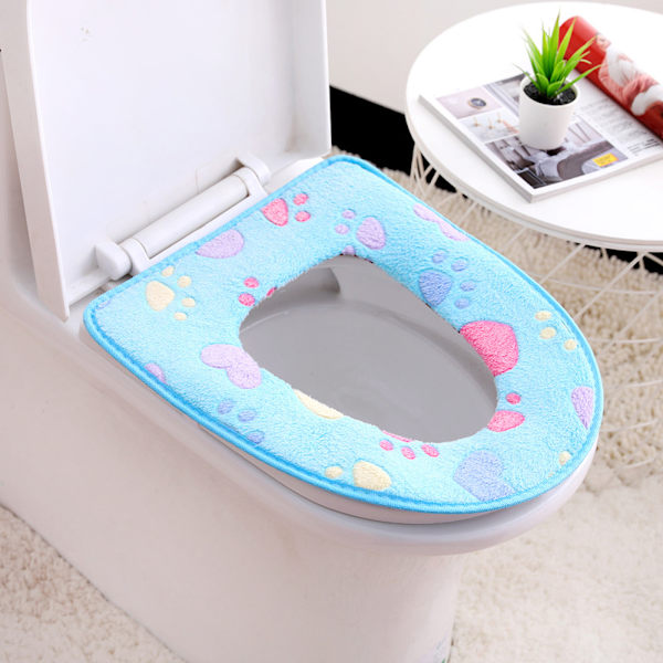 Vedenpitävä mukava pehmeä wc-istuimen kansi, pestävä