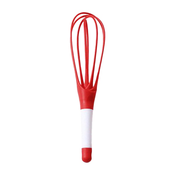 Whisk 2-i-1 sammenklappelig ballon og fladt piskeris silikonebelagt