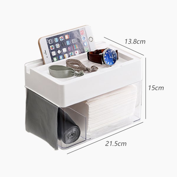 Wipes Stash Box - Skyllebare Wipes Dispenser - Toiletpapir og