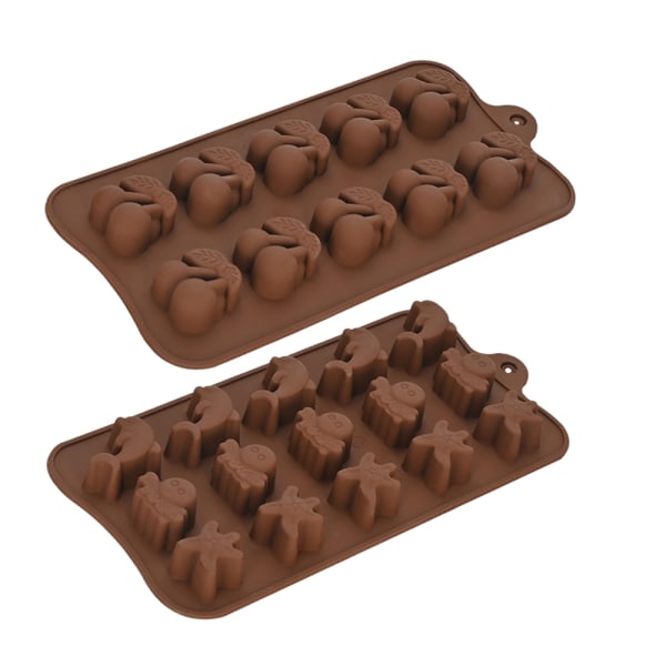2 stk. dessertbageforme Hjemmelavede dessertkageforme