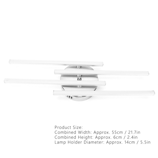 140LED Taklampe Moderne Lys for Soverom Stue Studie Spisestue Belysning AC85‑265V