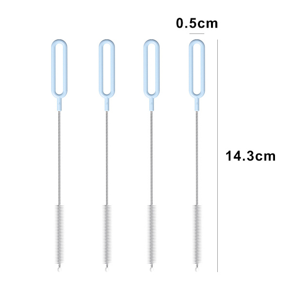 4-pack sugrörrengöringsborste, för rengöring av vattenflaskor, Boba