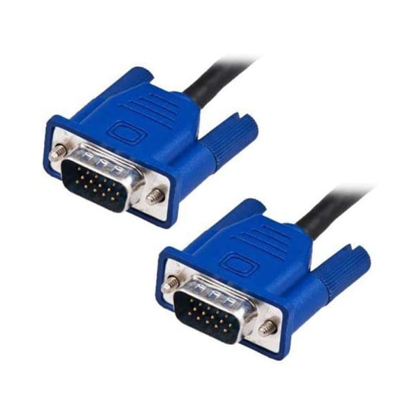 Importer520 HD15 hann til hann VGA-videokabel for TV-datamaskin