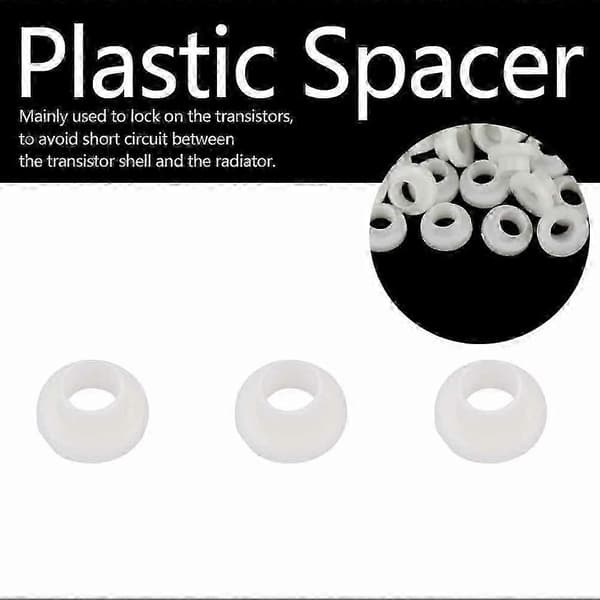 100 st isolerade plasttransistorbrickor (TW-6)