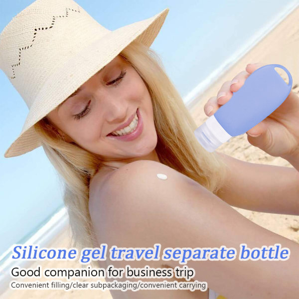 Kosmetisk dispenserflaska för resor och affärsresor