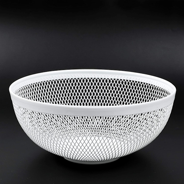 JHY DESIGN Metallnät Fruktkorg 10,5'' Diameter Stor Godis