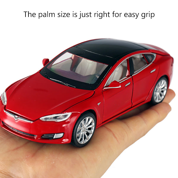 Tesla Model S 100d Diecast Model Bilar Leksak