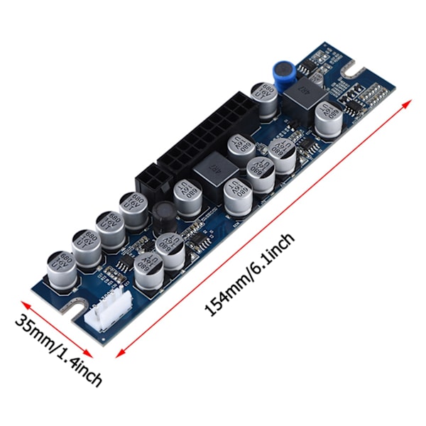 PC PSU DC 12V Indgang 300W Computer Strømforsyning Modul med 24Pin Forbindelse/ AUX/ SATA Kabel