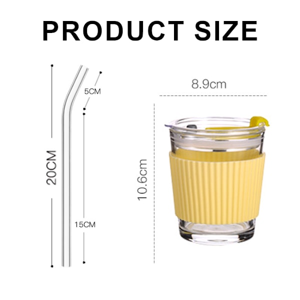 350ml kaffekopp, mjölkkopp, tekopp, glas, kopp med sugrör, kopp med lock, dryckeskopp med kopphållare