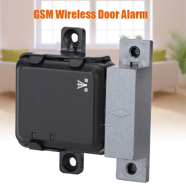 Mini GSM Langaton Älykäs Ovihälytin Magneettinen LBS-Paikannin Kotiturvajärjestelmä