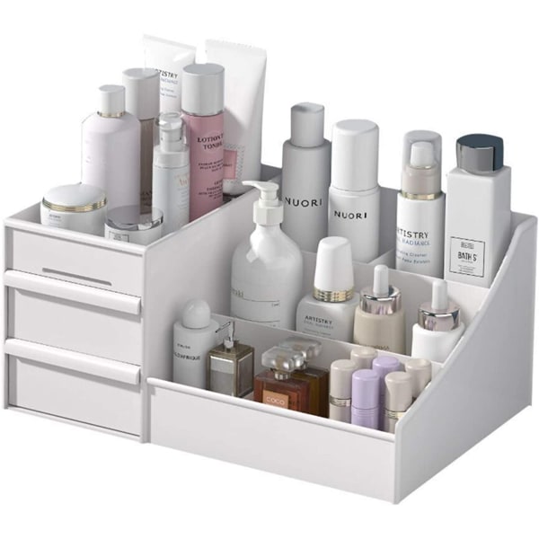 Makeup-arrangör med lådor — Bänkskivearrangör för
