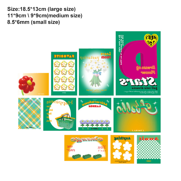 Färgat Scrapbooking Mönstrat Papper 50 Ark - Scrapbook Journ