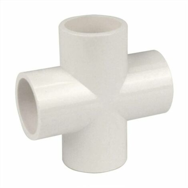 10 kpl 20 mm:n 4-suuntainen ristipää PVC-liitin raskaaseen käyttöön